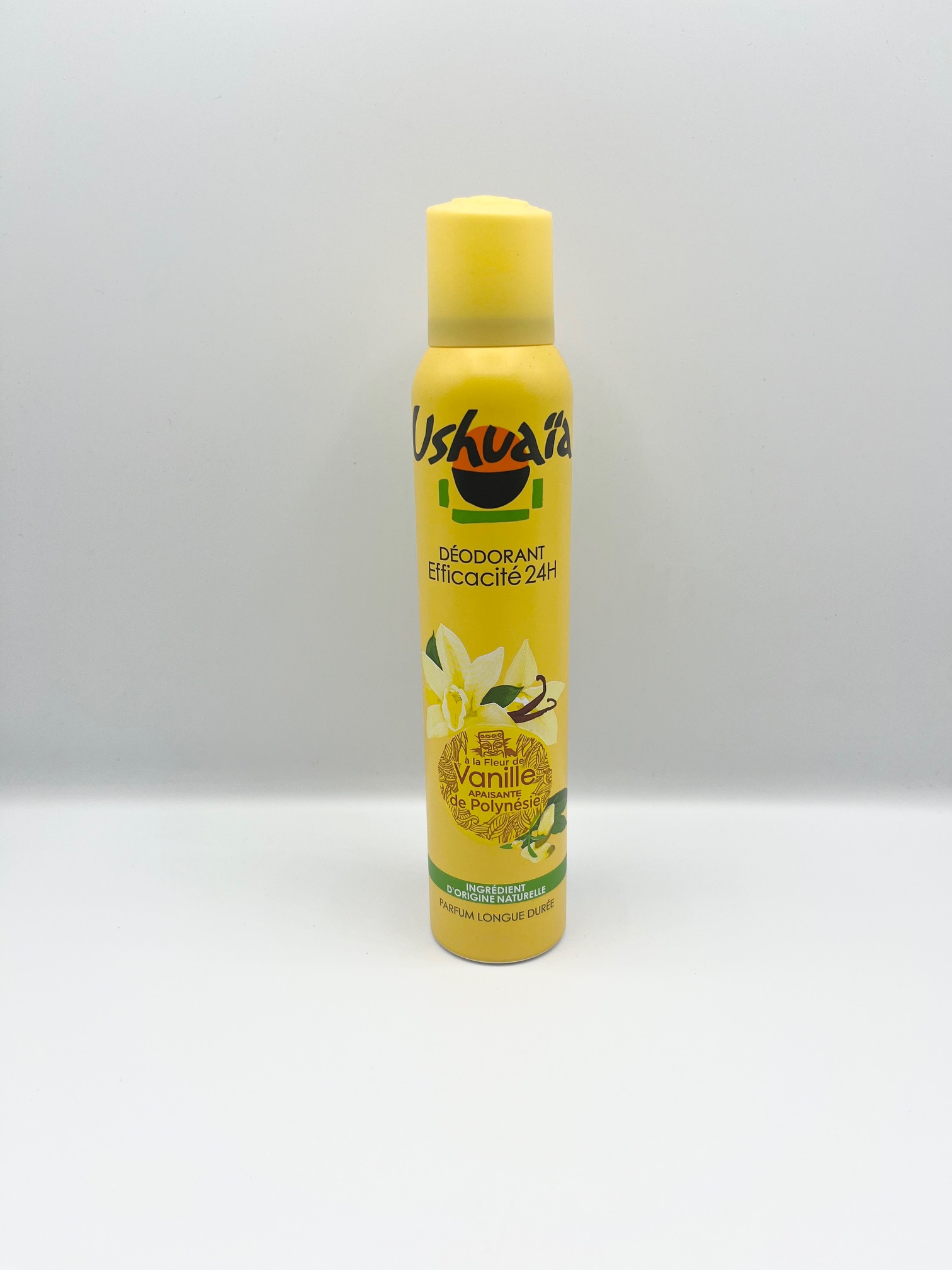 Lot De 4 Déodorants Ushuaïa Fleur De Vanille Polynésie - 200 Ml Chacun - Aérosol